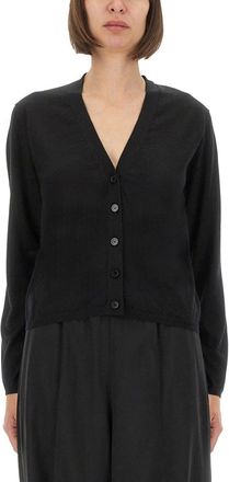 Fabiana Filippi Cashmere And Silk Cardigan-Donna