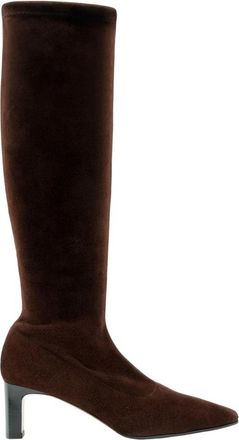 Parall&egrave;le Yuma Boot - Dames - Laarzen met Hak - Bruin - 37 1/2 EU - Leer - Schoenen