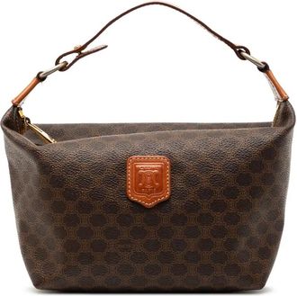 Celine 1997 Macadam Coated Canvas handbag - Marrone