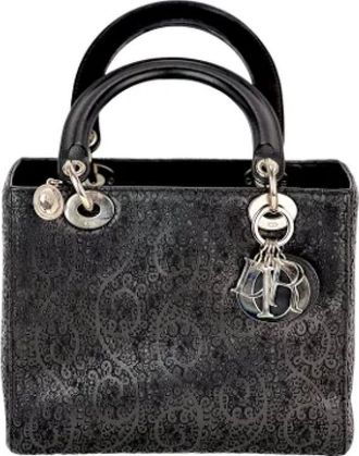 Dior Pre-owned Leather dior-bags - Dames - Vintage Handtas - Zwart - ONE Size - Leer - Vintage