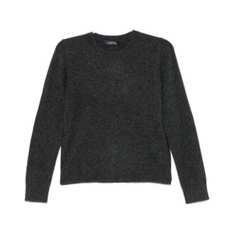 Max Mara Jersey de cuello redondo - Knitwear - Mujer - Gris - XL