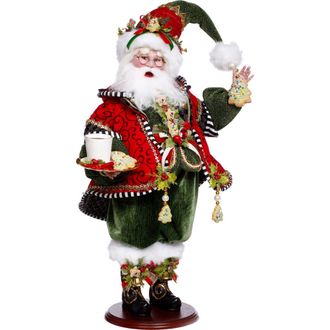 Mark Roberts Cookies and Milk Santa in Red at Nordstrom