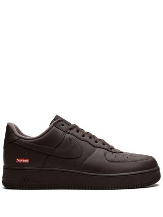 Nike x Supreme Air Force 1 Brown sneakers