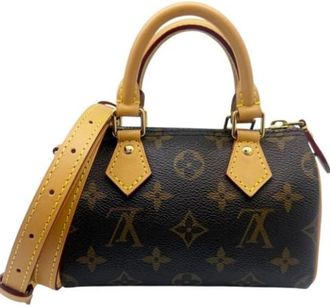 Louis Vuitton Pre-owned Mini Shoulder Bag - Dames - Vintage Mini Tas - Bruin - ONE Size - Vintage