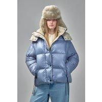 Moncler Parana Hooded Short Down Jacket