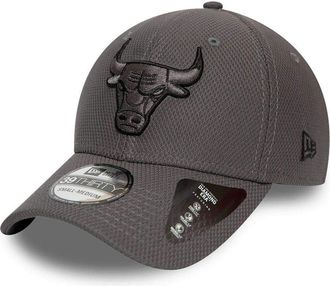 New Era Chicago Bulls 39thirty Stretch Cap NBA Team Grey - M - L