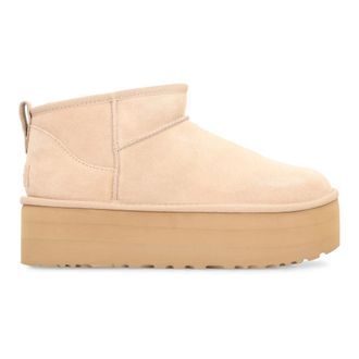 UGG Winter Boots, female, Beige, Size: 11 US Classic Ultra Mini Boots