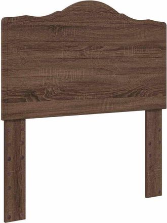 vidaXL Cabecero Roble Marr&oacute;n 75 Cm Madera Contrachapada Vidaxl
