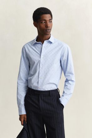 GANT Men Fil Coup&eacute; Shirt (XXL) LAVENDER BLUE