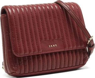 DKNY Gewatteerde schoudertas - Rood