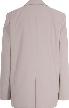 Pinko Womens Blazer Deddy Grey Grey-Dove Outer Fabric: Polyester Jacket Grey/dove