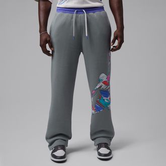 Nike Jordan Mens Jordan Brooklyn Fleece Pants in Grey | IQ7459-073