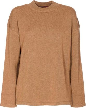 Max Mara Mujer, Jerseys, Marr&oacute;n, Talla: M