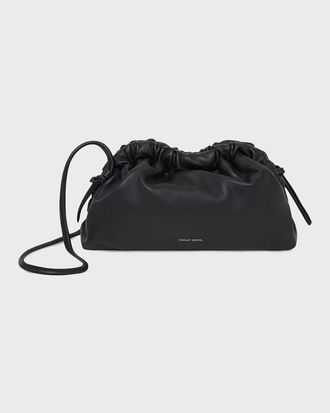 Mansur Gavriel Mini Lambskin Cloud Clutch Bag