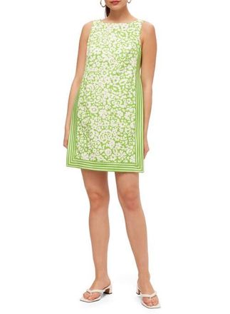 Trina Turk Brynne 3 Printed Sheath Dress in Serene Green Multi at Nordstrom, Size 14