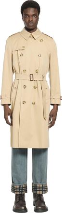 Burberry Long Kensington Heritage Trench Coat
