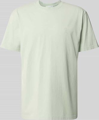 Armedangels Armedangels Relaxed Fit T-Shirt aus reiner Bio-Baumwolle Modell ICONIC MAARKOS GD in Lind, Gr&ouml;&szlig;e XXL