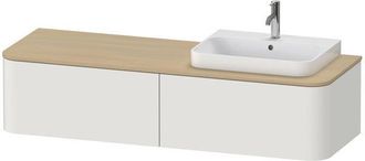 Duravit Happy D.2 Plus Unidad De Lavabo Para Consola De Pared, - Duravit