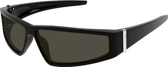 Alexander McQueen AM0490S 001 Mens Sunglasses Black Size 69 - Free RX Lenses - Free RX Lenses