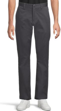 Volcom Frickin Modern Stretch Mens Casual Pants Charcoal 2 : 29 30, Cotton/Polyester/Elastane