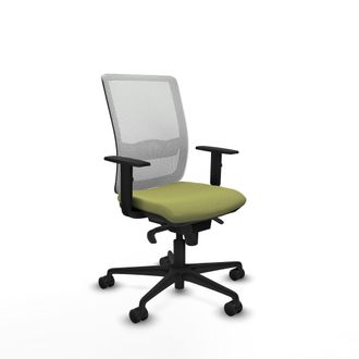 Piqueras y Crespo Silla De Oficina Piqueras Y Crespo Haches Blanco Malla C&oacute;moda