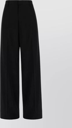 Dsquared2 wide leg trousers in viscose stretch
