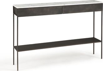 AM.PM Console wit marmer, F&eacute;b&eacute;e