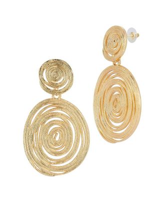 Glaze Jewelry Gold Plated Earrings