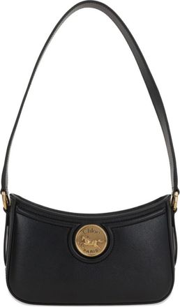Chloé Black Horse Medal Shoulder Bag