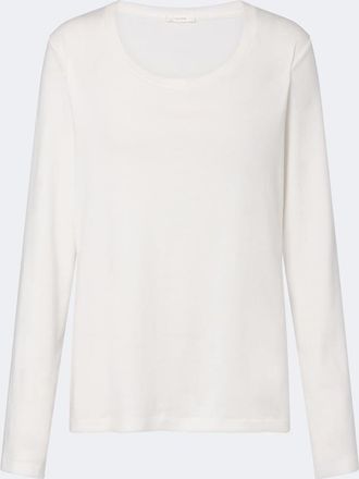 The Row Kalto cotton jersey top