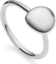 Monica Vinader Nura Small Pebble Stacking Ring in Silver at Nordstrom Rack, Size 5.5