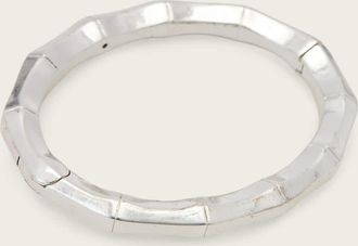 AllSaints Brass Clara Hinge Bracelet, Size: One Size