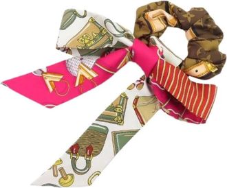 Louis Vuitton Pre-owned Accessories, female, Multicolor, Size: ONE SIZE Pre-owned Silk Hair Accessory