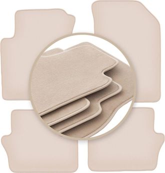 OEM Alfombrillas Beige Premium Para Dodge Caliber Hatchback 2006-2011