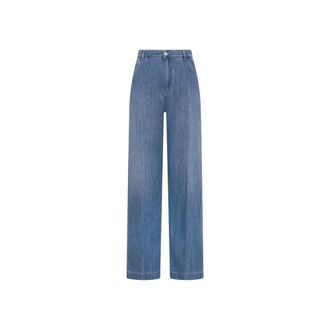 Seventy Wide Jeans, female, Blue, Size: 2XS Wide Jeans