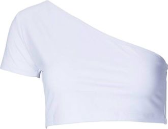 allSisters Pyramid Bikini Top In White