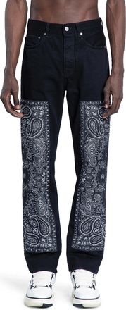 Amiri Bandana straight jeans