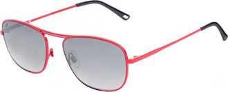 Web Eyewear Mens WE0199-66C WE0199 55 66C Sunglasses - Dark Red - One Size