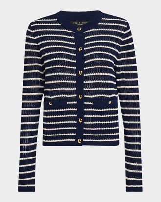 Rag & Bone Viola Striped Cardigan