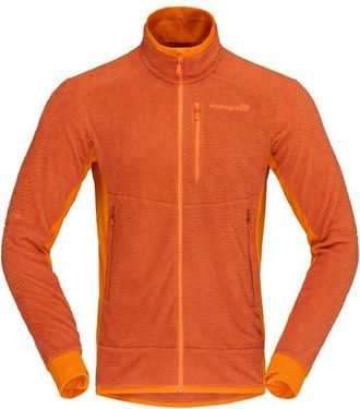Norr&oslash;na Falketind Warm1 Active Jacket Fleecejacke f&uuml;r Herren | rot