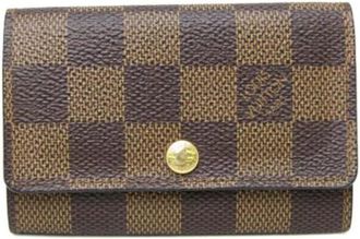 Louis Vuitton Vintage, unisex, Bruin, ONE Size, Pre-owned Canvas key-holders