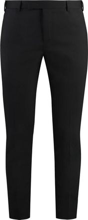 Pantaloni Torino Dieci Wool Blend Broeken - Heren - Nette broeken - Zwart - 2XL - Wol - Broeken