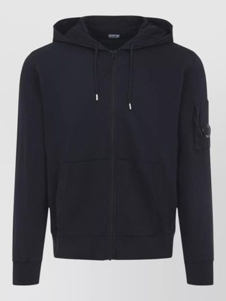 C.P. Company cotton zip-up hooded jacket