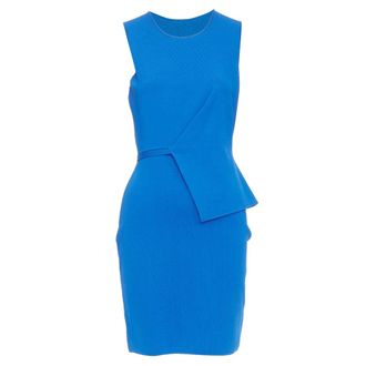 Alexander Wang half peplum crew neck knitted dress