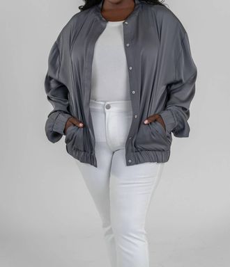 Nouvelle/Silk95Five Brooklyn Bomber - Plus In Fonce