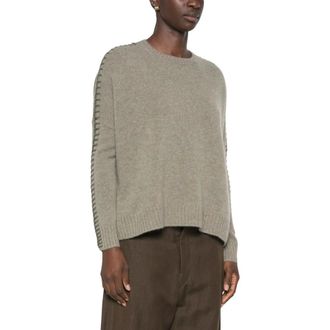 Kujten Kujten, Truien & Vesten, Dames, Groen, S, Wol, Amea Sweater