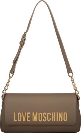 Love Moschino Quilted Shoulder Bag - Dames - Schoudertassen - Bruin - ONE Size - Tassen