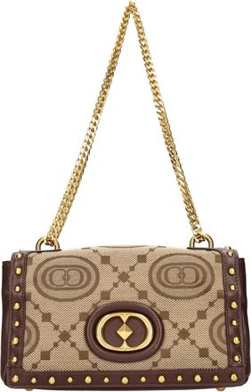 La Carrie LA Carrie - Dames - Schoudertassen - Beige - ONE Size - Leer - Tassen