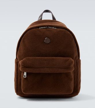 Moncler New Pierrick teddy backpack