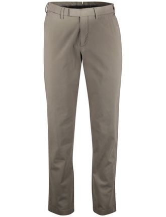 Gardeur pantalon flatfront khaki katoen normale fit